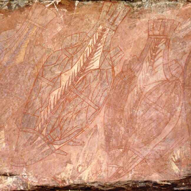 Indigenous rock art Ubirr Kakadu Northern Territory