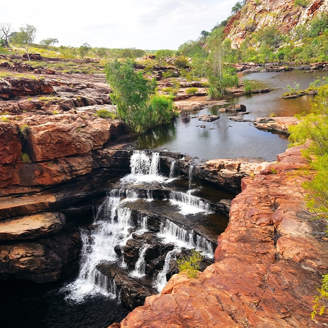 Waterfall at Bell Gorge, Kimberley