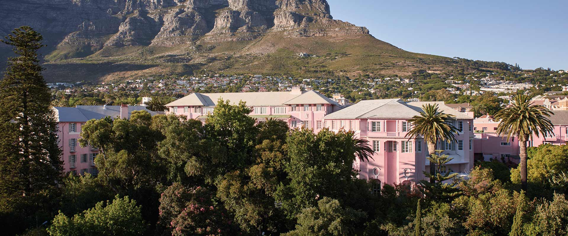 Panorama Belmond Mount Nelson hotel Cape Town, South Africa