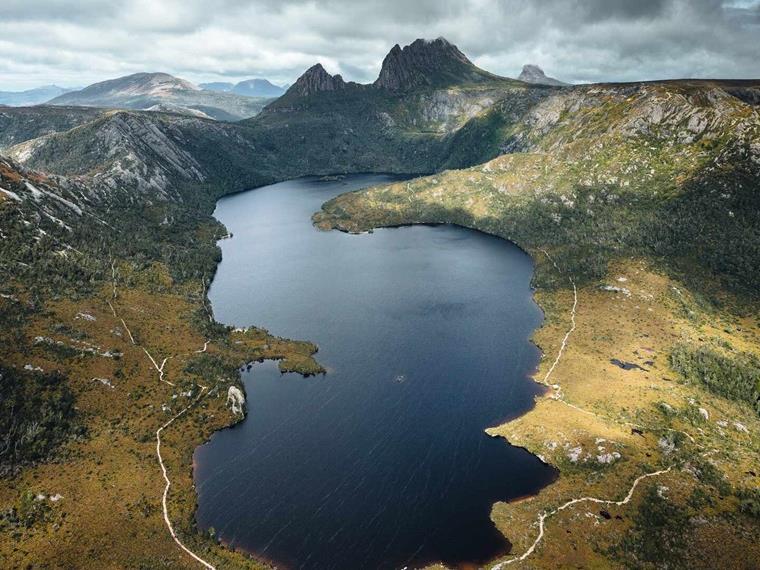 Dove Lake Cradle Mountain, Tasmania, Australia