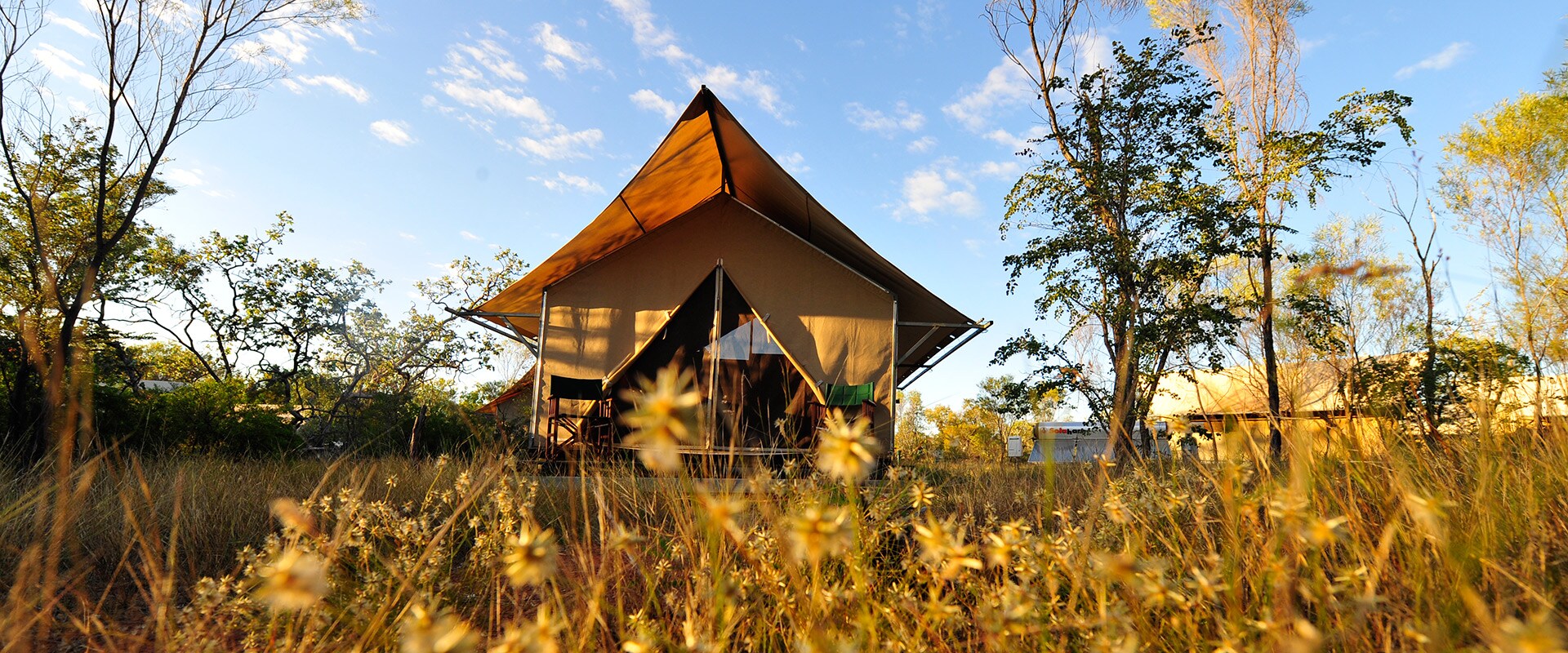 Bungle Bungle Wilderness Lodge tent exterior