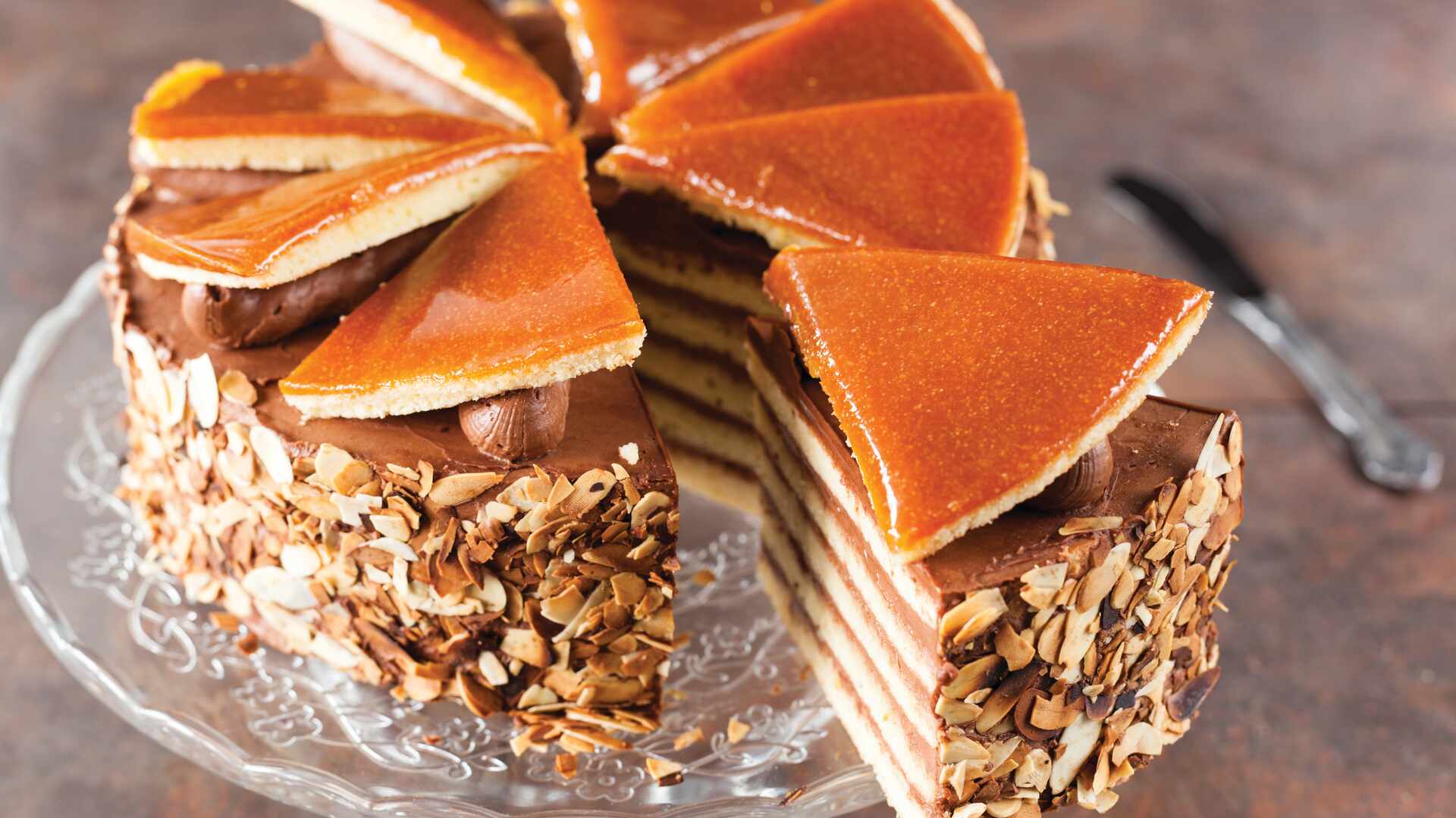 Image of Hungarian Dobos Torte