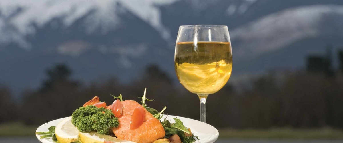 Salmon & Wine Meal, New Zealand