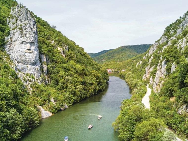 Iron Gates Danube River, Romania
