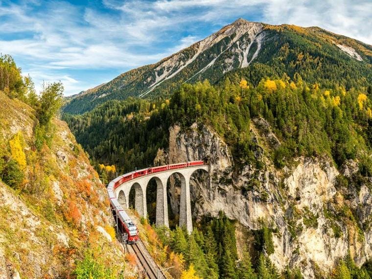 Bernina Express Train, Switzerland