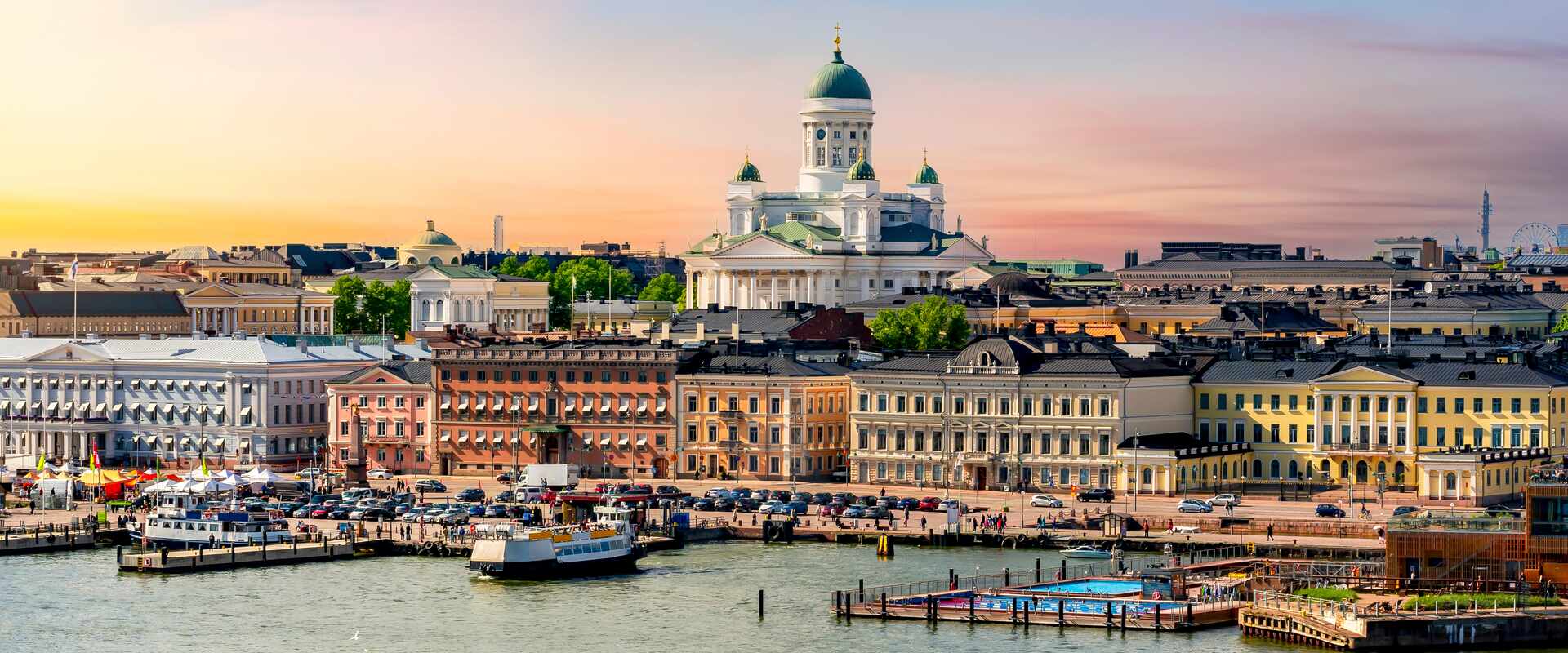 Helsinki skyline, Finland