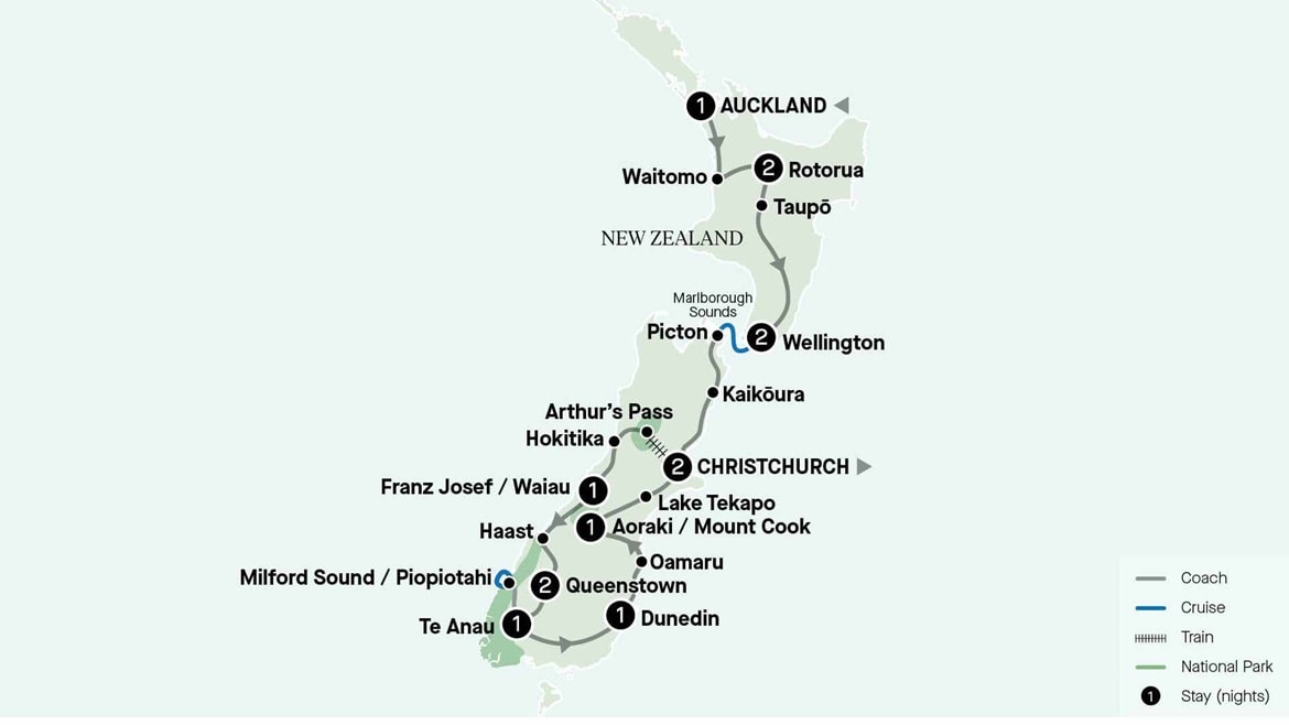 New Zealand Map 2024-2025 NCA14