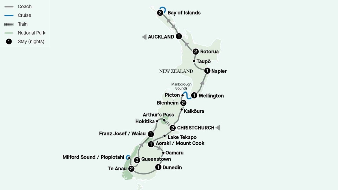 New Zealand Map 2024-2025 NZCA20