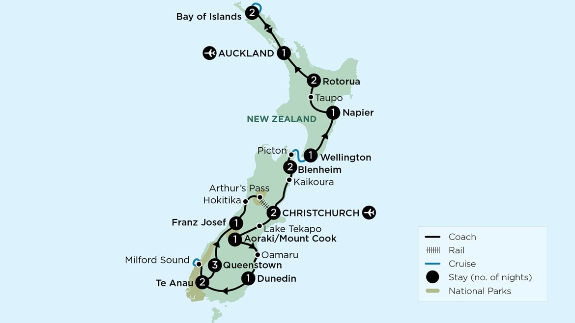 New Zealand Map 2024 NZCA20