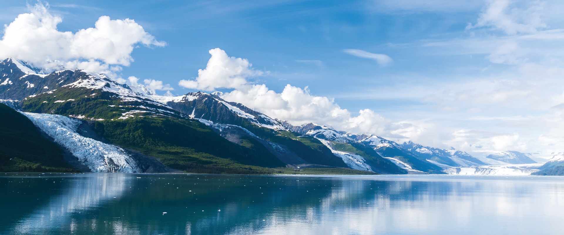 View of College Fjord, Alaska