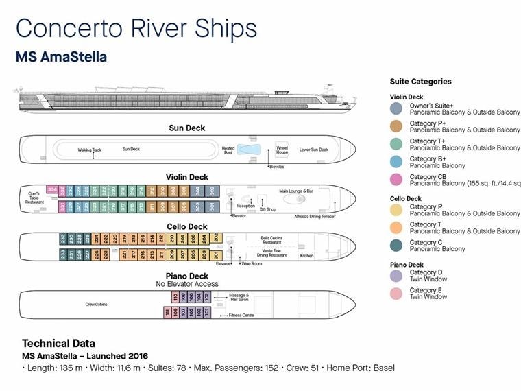 Concerto AmaStella deck plan