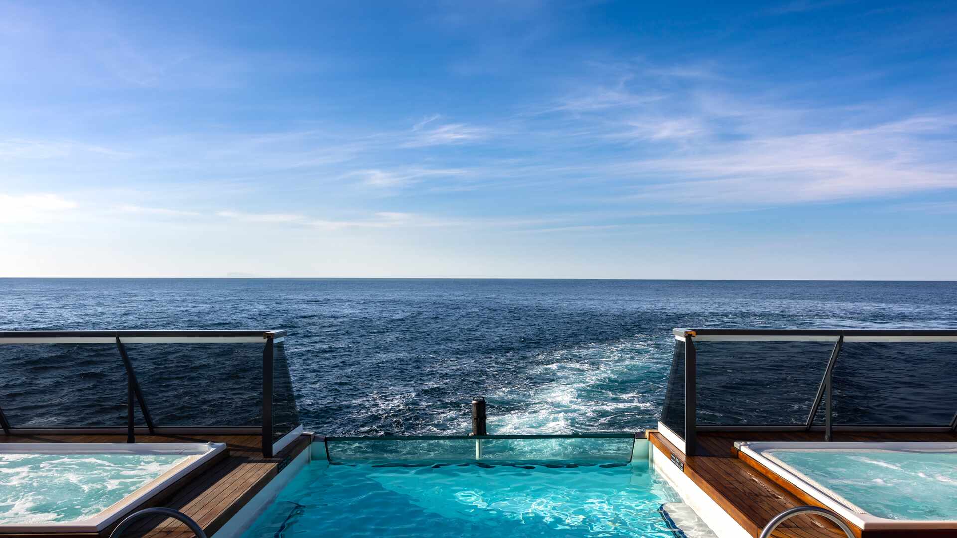 outdoor and spas with views of the oceans