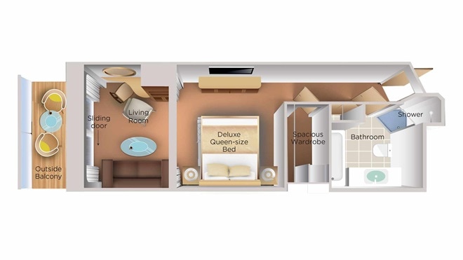 Veranda Suite layout
