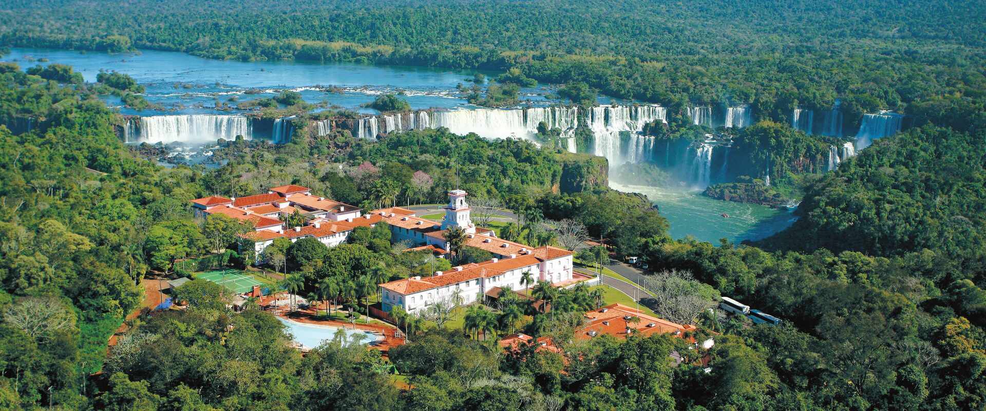 panorama belmond hotel das cataratas iguazu falls, brazil