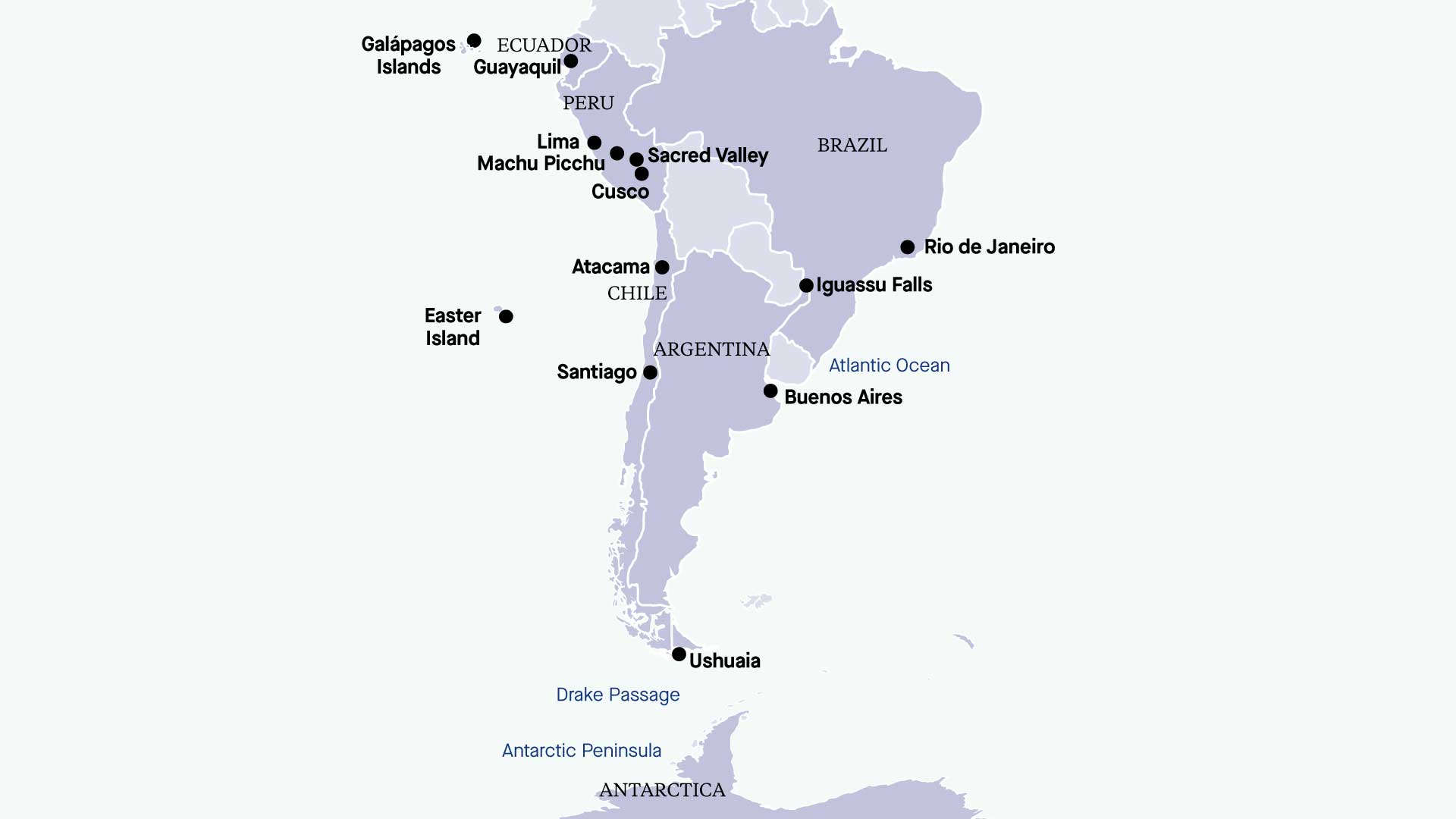 APT 2021 Map South America