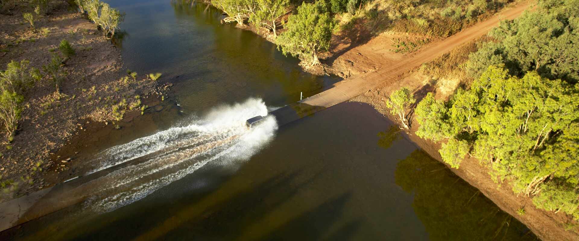 Aerial view of the Savannah Way, Northern Territory Tourism NT Peter Eve